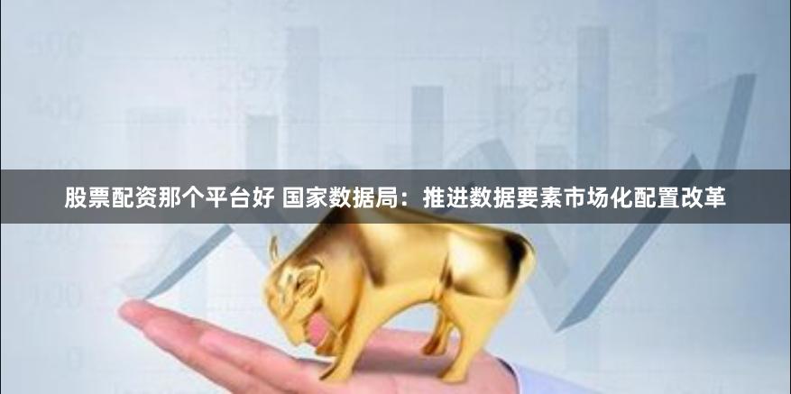 股票配资那个平台好 国家数据局：推进数据要素市场化配置改革